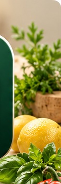 Fresh herbs and produce